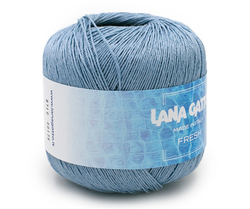 Купить пряжу LANA GATTO FRESH цвет 8710 производства фабрики LANA GATTO