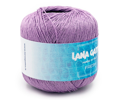 Купить пряжу LANA GATTO FRESH цвет 8711 производства фабрики LANA GATTO