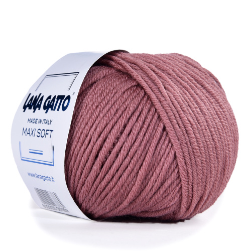 Купить пряжу LANA GATTO MAXI SOFT цвет 14445 производства фабрики LANA GATTO