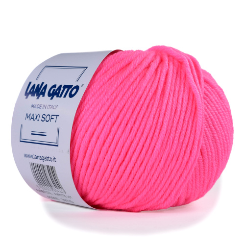 Купить пряжу LANA GATTO MAXI SOFT цвет А0900 производства фабрики LANA GATTO