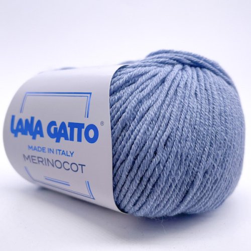 Купить пряжу LANA GATTO MERINOCOT цвет 14342 производства фабрики LANA GATTO