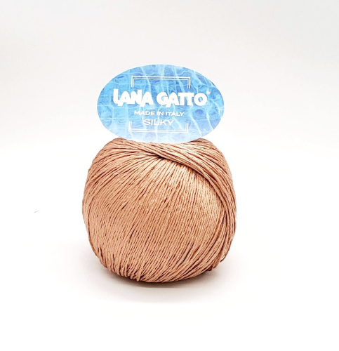 Купить пряжу LANA GATTO SILKY цвет 8731 производства фабрики LANA GATTO