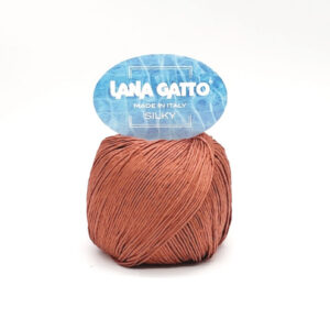Купить пряжу LANA GATTO SILKY цвет 8902 производства фабрики LANA GATTO