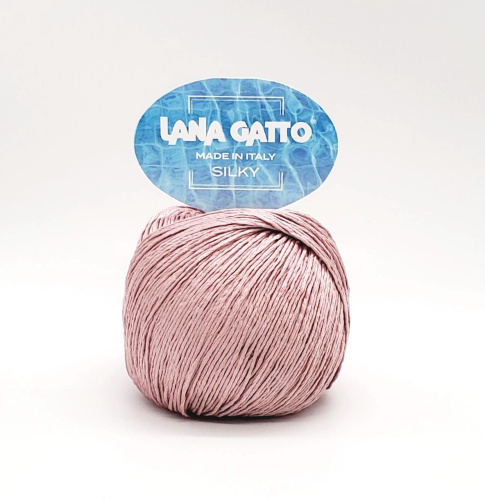 Купить пряжу LANA GATTO SILKY цвет 8904 производства фабрики LANA GATTO