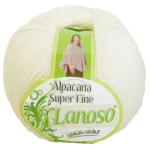 Купить пряжу LANOSO ALPACANA SUPER FINE цвет 901 производства фабрики LANOSO