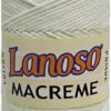 Купить пряжу LANOSO MACRAME COTTON цвет 901 производства фабрики LANOSO
