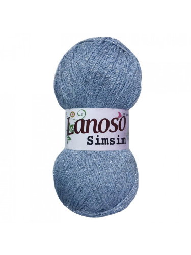 Купить пряжу LANOSO SIMSIM цвет 961 производства фабрики LANOSO