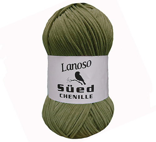 Купить пряжу LANOSO SUED CHENILLE цвет 919 производства фабрики LANOSO