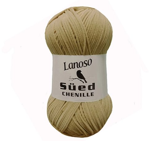 Купить пряжу LANOSO SUED CHENILLE цвет 995 производства фабрики LANOSO
