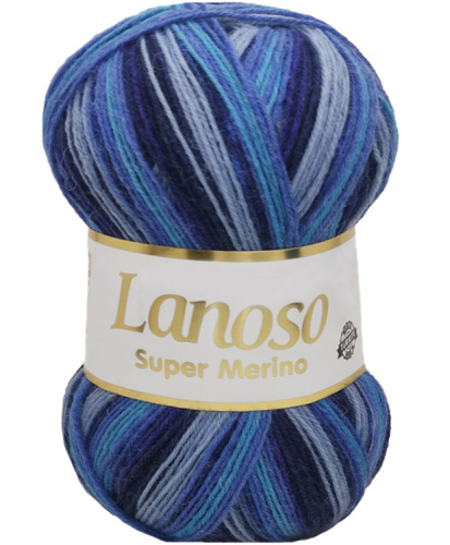 Купить пряжу LANOSO SUPER MERINO цвет 605 производства фабрики LANOSO