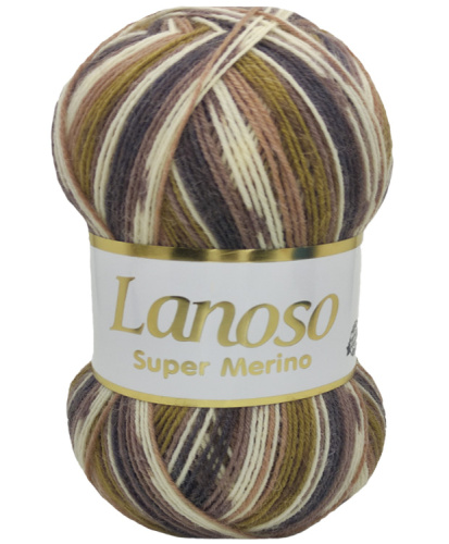 Купить пряжу LANOSO SUPER MERINO цвет 611 производства фабрики LANOSO