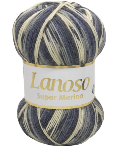 Купить пряжу LANOSO SUPER MERINO цвет 612 производства фабрики LANOSO