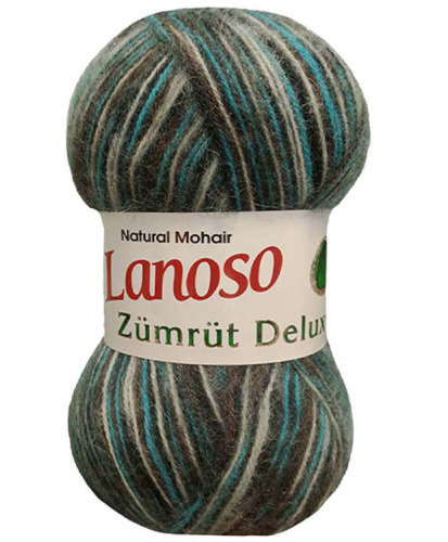 Купить пряжу LANOSO ZUMRUT DELUX цвет 7133 производства фабрики LANOSO