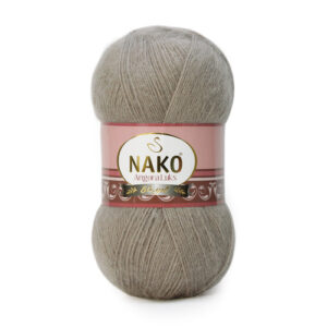 Купить пряжу NAKO ANGORA LUKS цвет 2000 производства фабрики NAKO