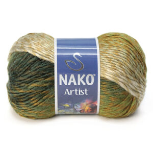 Купить пряжу NAKO ARTIST цвет 86345 производства фабрики NAKO