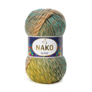 Купить пряжу NAKO ARTIST цвет 86795 производства фабрики NAKO