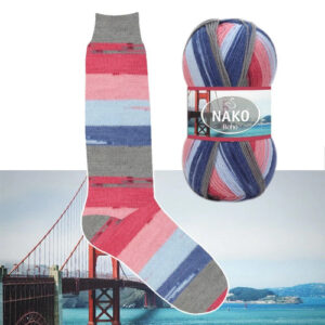 Купить пряжу NAKO BOHO KONSEPT цвет 81740 производства фабрики NAKO
