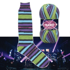 Купить пряжу NAKO BOHO KONSEPT цвет 81924 производства фабрики NAKO