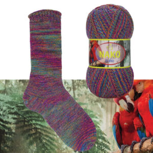 Купить пряжу NAKO BOHO KONSEPT цвет 87725 производства фабрики NAKO