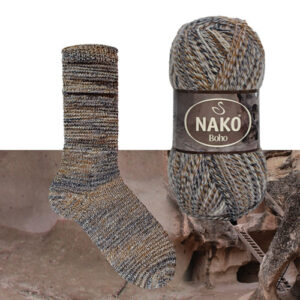 Купить пряжу NAKO BOHO KONSEPT цвет 87728 производства фабрики NAKO
