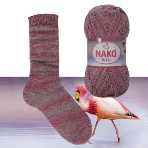 Купить пряжу NAKO BOHO KONSEPT цвет 87729 производства фабрики NAKO