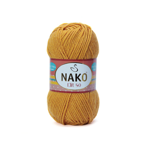 Купить пряжу NAKO ELIT 50 цвет 1636 производства фабрики NAKO