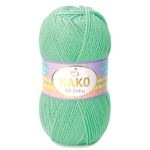 Купить пряжу NAKO ELIT BABY цвет 10001 производства фабрики NAKO