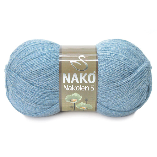 Купить пряжу NAKO NAKOLEN 5 цвет 23135 производства фабрики NAKO