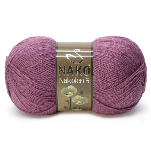 Купить пряжу NAKO NAKOLEN 5 цвет 569 производства фабрики NAKO