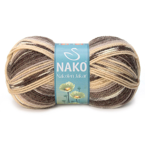 Купить пряжу NAKO NAKOLEN JAKAR цвет 81199 производства фабрики NAKO