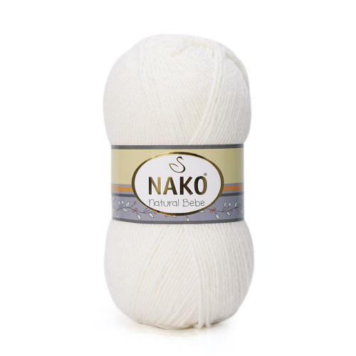 Купить пряжу NAKO NATURAL BEBE цвет 208 производства фабрики NAKO