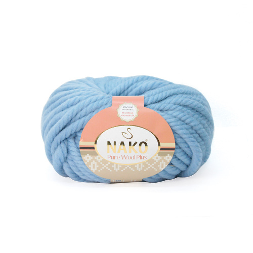 Купить пряжу NAKO PURE WOOL PLUS цвет 1579 производства фабрики NAKO