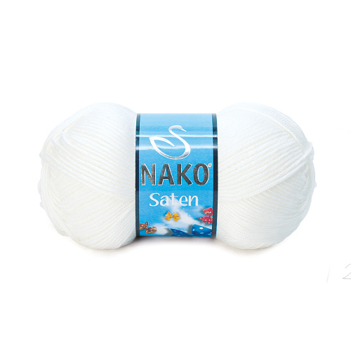 Купить пряжу NAKO SATEN 50 GR цвет 208 производства фабрики NAKO