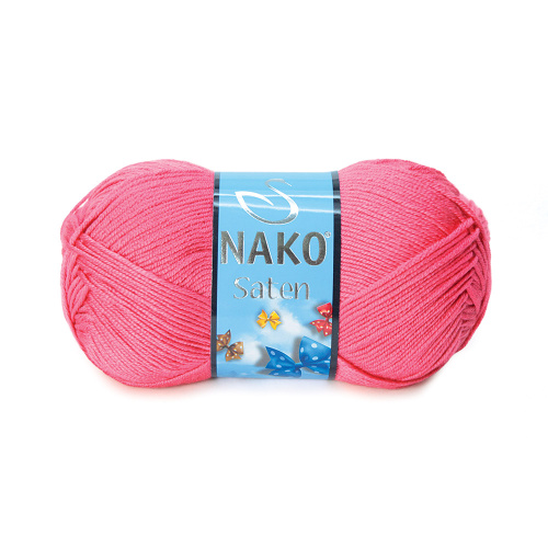 Купить пряжу NAKO SATEN 50 GR цвет 236 производства фабрики NAKO
