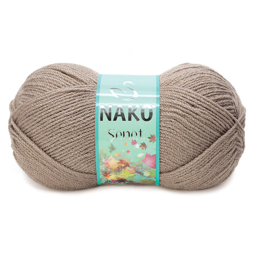 Купить пряжу NAKO SENET цвет 257 производства фабрики NAKO