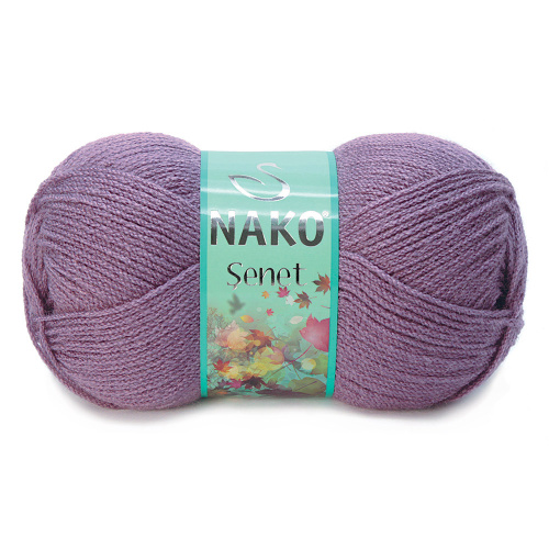 Купить пряжу NAKO SENET цвет 6684 производства фабрики NAKO