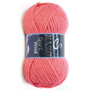 Купить пряжу NAKO SPORT WOOL цвет 11224 производства фабрики NAKO