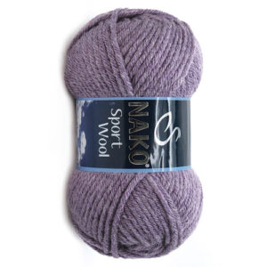 Купить пряжу NAKO SPORT WOOL цвет 23331 производства фабрики NAKO