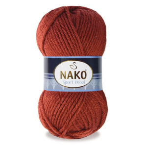 Купить пряжу NAKO SPORT WOOL цвет 4409 производства фабрики NAKO