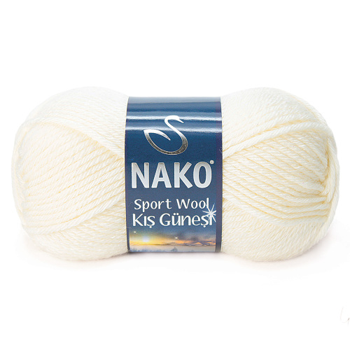 Купить пряжу NAKO SPORT WOOL KIS GUNESI цвет 4109SE производства фабрики NAKO