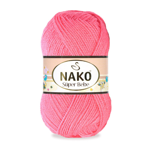 Купить пряжу NAKO SUPER BEBE цвет 236 производства фабрики NAKO