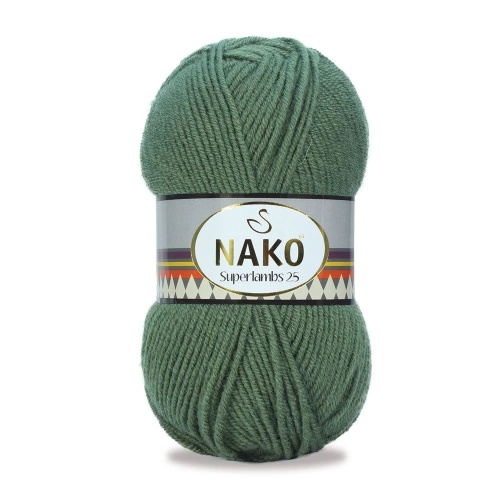 Купить пряжу NAKO SUPERLAMBS 25 цвет 12509 производства фабрики NAKO