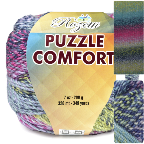 Купить пряжу ROZZETI PUZZLE COMFORT цвет 235-06 производства фабрики ROZZETI