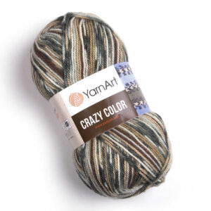 Купить пряжу YARNART CRAZY COLOR цвет 158 производства фабрики YARNART