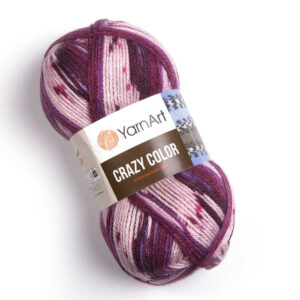 Купить пряжу YARNART CRAZY COLOR цвет 168 производства фабрики YARNART