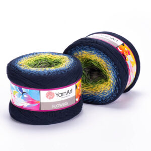 Купить пряжу YARNART FLOWERS цвет 250 производства фабрики YARNART