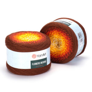 Купить пряжу YARNART FLOWERS MERINO цвет 530 производства фабрики YARNART