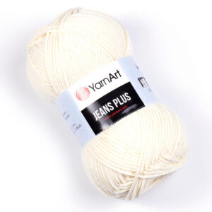 Купить пряжу YARNART JEANS PLUS цвет 03 производства фабрики YARNART