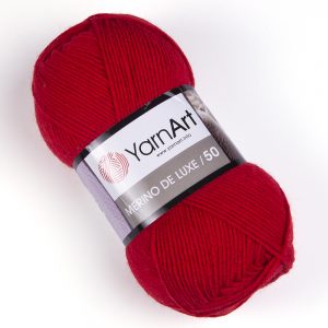 Купить пряжу YARNART MERINO DE LUXE 50 цвет 156 производства фабрики YARNART