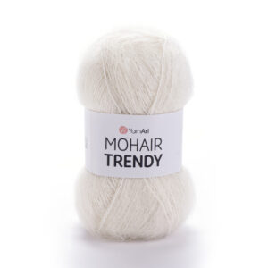 Купить пряжу YARNART MOHAIR TRENDY цвет 1003 производства фабрики YARNART